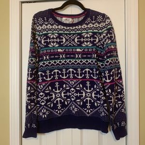 Vineyard Vines Anchor Fairisle Sweater